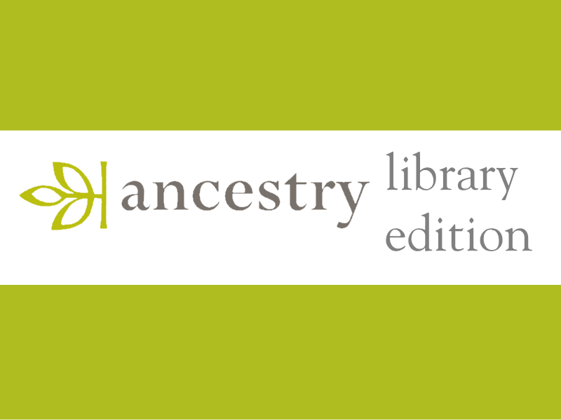 Ancestry Library Edition