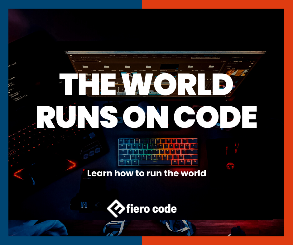 "The world runs on code."