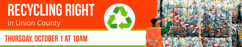 Recycling Program on Thursday, October 1 at 10am